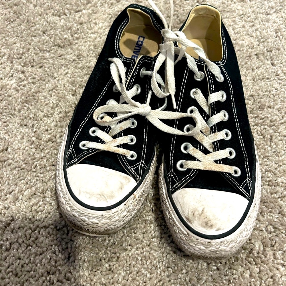 Classic Black Adult Unisex Converse All-Stars Sneakers